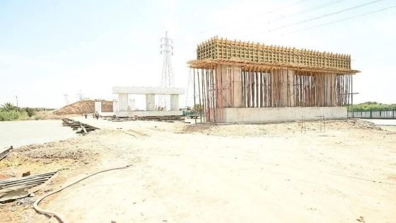 تقدم كبير في مشروع جسر الطبرالكونكريتي بميسان ونسبة الإنجاز تتجاوز 65%