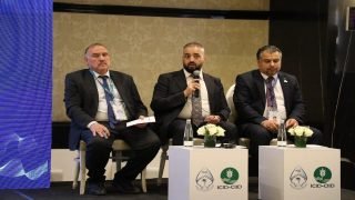 ضمن برنامج اليوم الثاني لمؤتمر بغداد الدولي للمياه ومؤتمر الري الدقيق الحادي عشر المنعقد في بغداد/فندق روتانا بابل