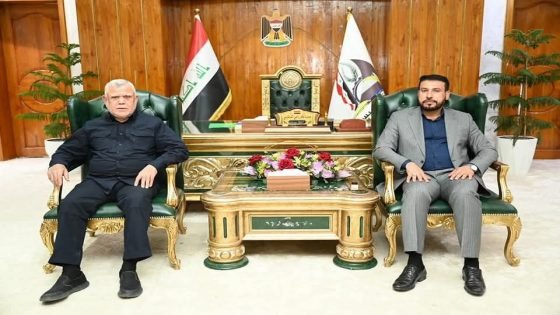 محافظ ميسان يستقبل أمين عام منظمة بدر  الحاج هادي العامري
