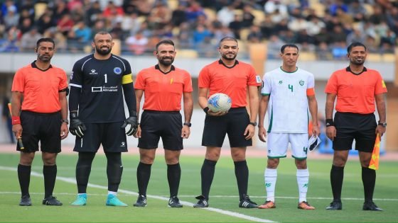 حكم دوري المحترفين العراقي مصطفى نوح في ضيافة وكالة التاسعة الإخبارية