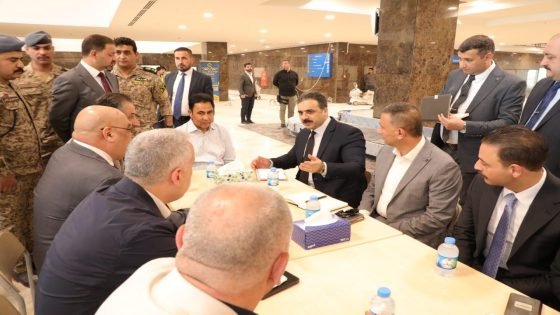 رئيس هيأة المنافذ الحدودية ومحافظ نينوى يتفقدان مطار الموصل الدولي استعداداً لافتتاحه