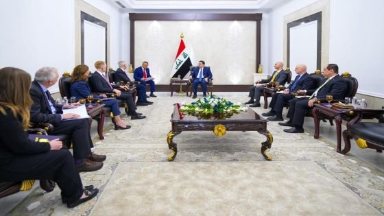 رئيس الوزراء يستقبل وفد من مجلس الشيوخ الامريكي