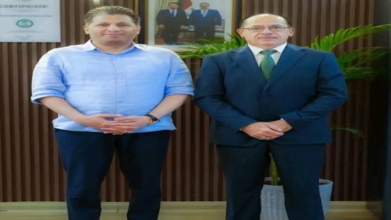 رئيس اللجنة الأولمبية يلتقي رئيس فرع ميسان
