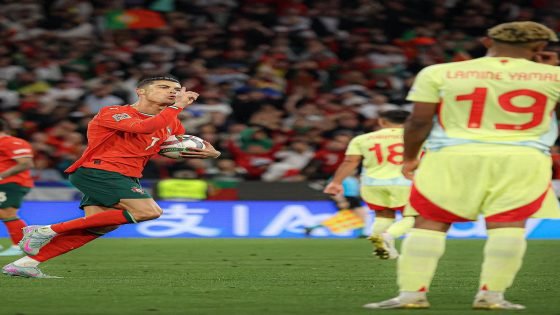 منتخب البرتغال بطلًا لدوري الامم الأوروبية للمرة الثانية في تاريخه بعد فوزه على إسبانيا بركلات الترجيح.
