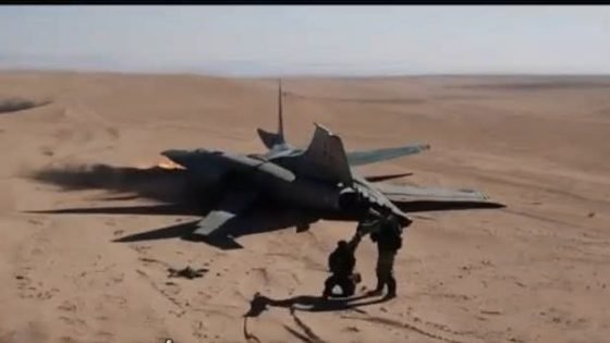 عاجل | القوات المسلحة الايرانية البرية تعتقل الطيار الاسرائيلي الذي قفز من طائرة F35 بعد استهدافها.