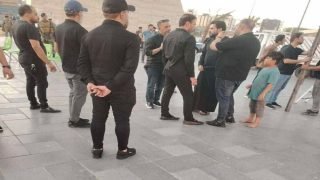 التيار الصدري يستعد لإفتتاح اكبر مواكب في ساحة التحرير وسط بغداد بحضور كلا من حسن العذاري و تحسين الحميداوي و النائب السابق محمد رضا