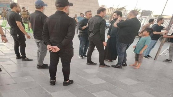 التيار الصدري يستعد لإفتتاح اكبر مواكب في ساحة التحرير وسط بغداد بحضور كلا من حسن العذاري و تحسين الحميداوي و النائب السابق محمد رضا
