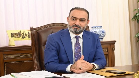 رئيس هيأة الإعلام والاتصالات يستقبل وفد وزارة الاتصالات و(فودافون) العالمية لبحث مراحل تشغيل الشركة الوطنية للهاتف النقال