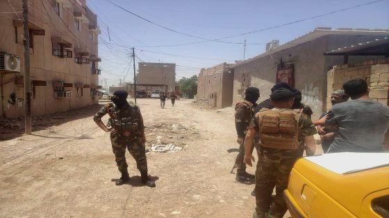 بلدية العمارة تواصل تنفيذ حملة رفع التجاوزات في مدينة العمارة