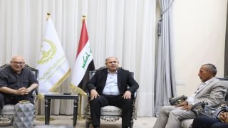 لمناقشة تأسيس مدينة اعلامية متكاملة ..البدران يستقبل وفد شبكة الإعلام العراقي في البصرة 