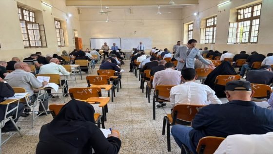 نقابة الكوت تحتضن اختبار المتقدمين لهوية النقابة من محافظتي واسط وميسان