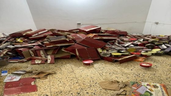 ضبط 9 أطنان من “المعسل” منتهي الصلاحية و معاد تصنيعه بتواريخ مزورة في احد مستودعات بغداد الجديدة