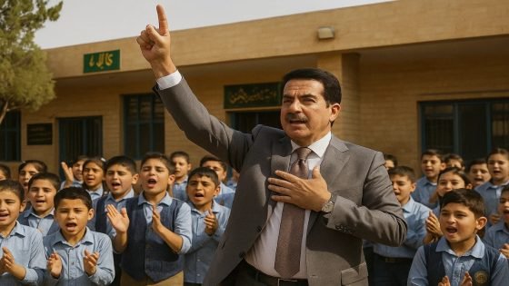 المدارس تتحول إلى ساحات دعاية سياسية ..مديرة مدرسة تطالب الكادر التدريسي وأولياء الأمور بجمع بطاقات الناخب لدعم فلاح القيسي