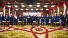 نقيب الصحفيين مؤيد اللامي يشارك في المؤتمر السنوي الثاني الخاص بموسم الحج برعايةرئيس الوزراء