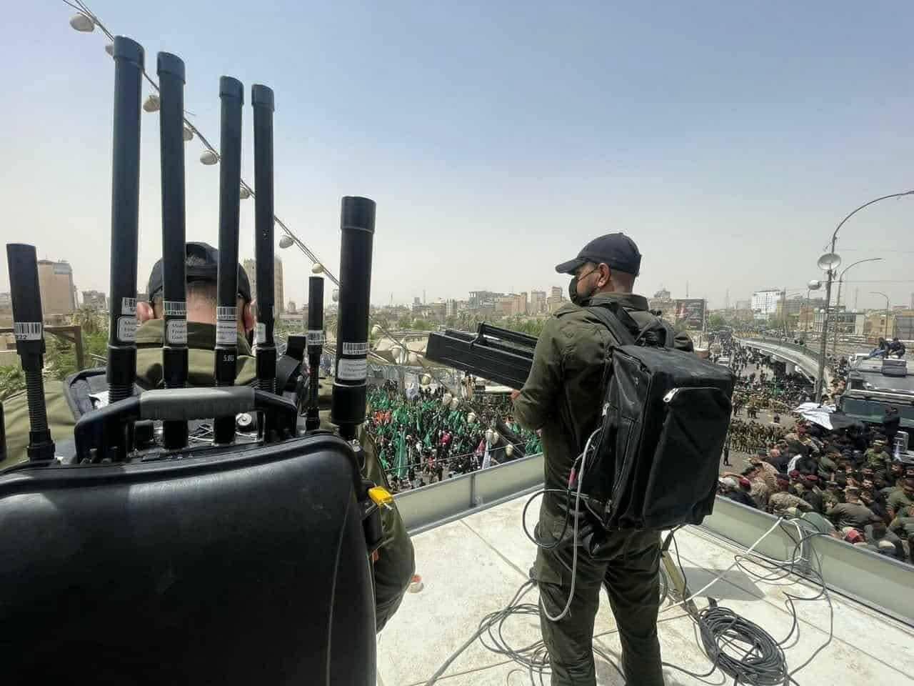 الحشدالشعبي يؤمن ركضة طويريج باستخدام تقنيات أمنية حديثة…. التشويش و كاميرات حرارية إجراءات ضد الطائرات المسيرة لتأمين هذه المناسبة دينية مهمة