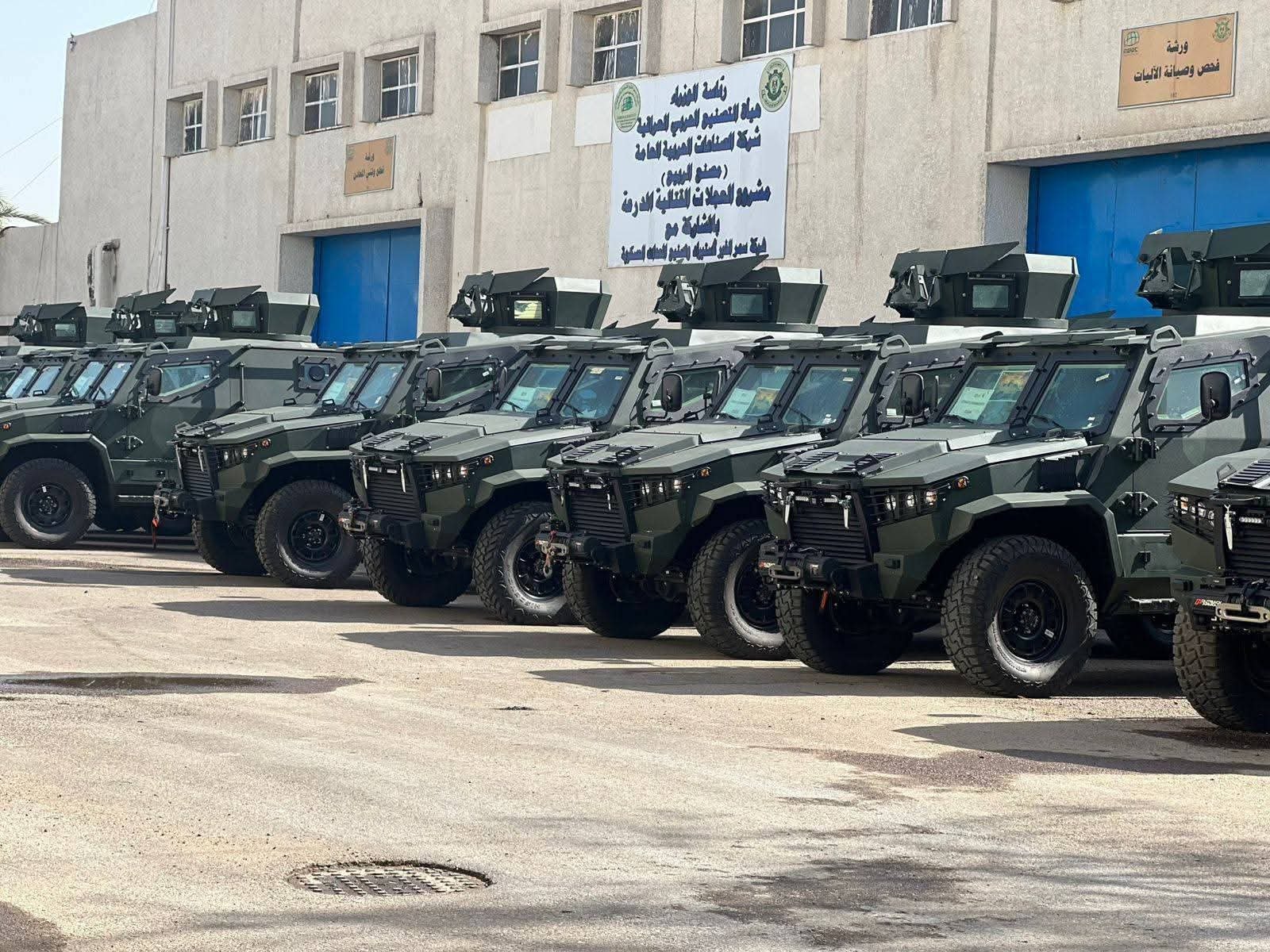 هيئة التصنيع الحربي تجهز وزارة الداخلية وجبة من عجلات الابهر صناعة عراقية