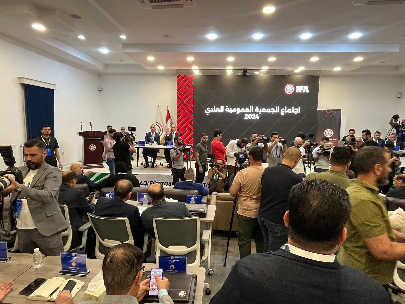 ثلاثة مرشحين بارزين لأول مرة في سباق رئاسة الاتحاد العراقي لكرة القدم