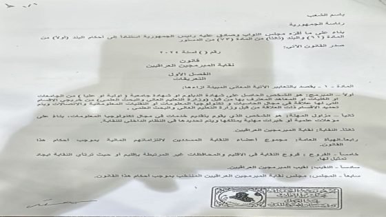 مجلس النواب يفتتح جلسته باول فقراتها التصويت على قانون نقابة المبرمجين العراقيين