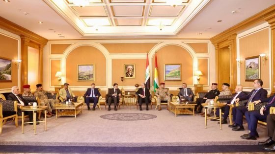 مستشار الأمن القومي قاسم الأعرجي يصل إلى أربيل على رأس وفد أمني رفيع بتوجيه من رئيس مجلس الوزراء القائد العام للقوات المسلحة