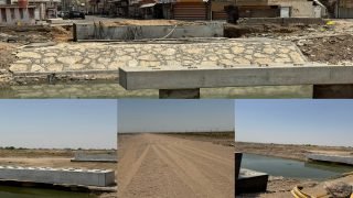 ميسان:وتيرة متصاعدة في تنفيذمشروع الممرالثاني لطريق الكحلاء–قلعة صالح وإعادة تأهيل جسرالكحلاءالقديم