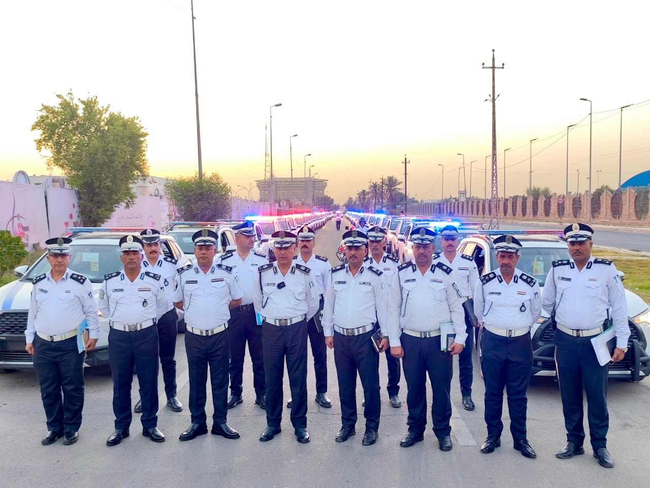 مديرية المرور العامة تواصل تطوير عملها بتسليم الوجبة الثانية من عجلات دوريات المرور الحديثة
