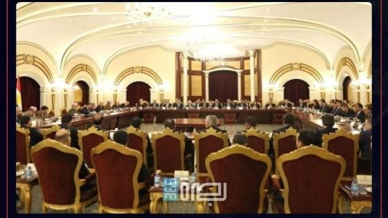 الحزب الديمقراطي الكردستاني يجتمع برئاسة البرزاني
