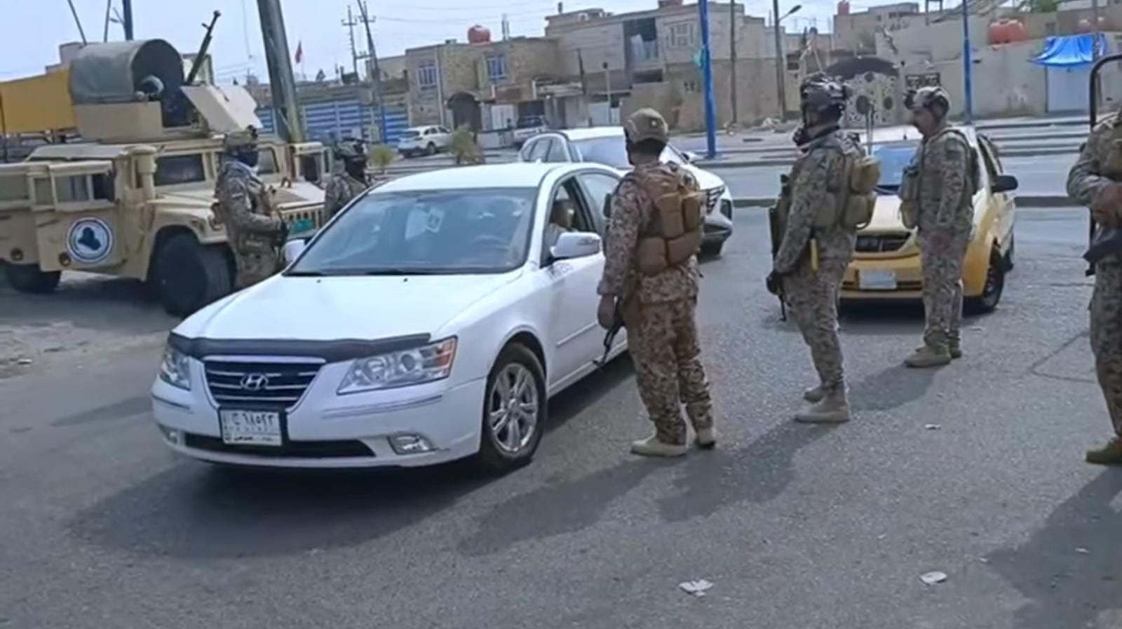 قوات الجيش تنتشر في ميسان لفرض الأمن والاستقرار وملاحقة المطلوبين للقضاء وضبط السلاح غير المرخص