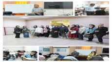 صحة الكرخ / اختتام الدورة التدريبية حول صياغة الخبر وتصميم البروشورات باستخدام برنامج (Canva) في مركز ابن البيطار التخصصي لجراحة القلب