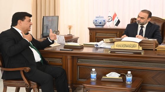 رئيس هيأة الإعلام والاتصالات يستقبل وفد مديرية الإعلام البيئي لتطوير آليات الشراكة وتعزيز الوعي البيئي