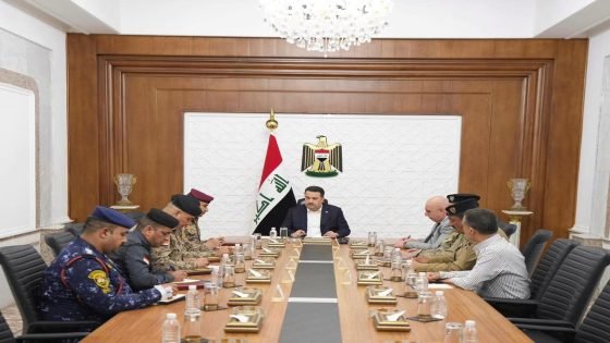 القائد العام للقوات المسلحة السيد محمد شياع السوداني يرأس اجتماعاً أمنياً طارئًا
