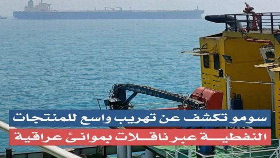 شركة تسويق النفط العراقية “سومو” تكشف عن عمليات تهريب كبيرة للمنتجات النفطية باستخدام ناقلات تمر عبر مينائي أم قصر وخور الزبير