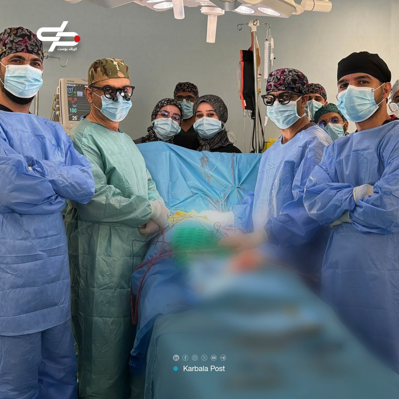 سجل مركز الإمام الحسن (عليه السلام) لجراحة القلب والتداخل القسطاري في مستشفى الإمام الحسن المجتبى (ع) التعليمي بمحافظة كربلاء المقدسة، إنجازا طبيا جديدا تمثل في نجاح عملية قلب مفتوح معقدة لطفلة بعمر 3 سنوات من محافظة البصرة، كانت تعاني من تشوه ولادي نادر ومعقد في القلب يعرف بـ”رباعي فالوت”.