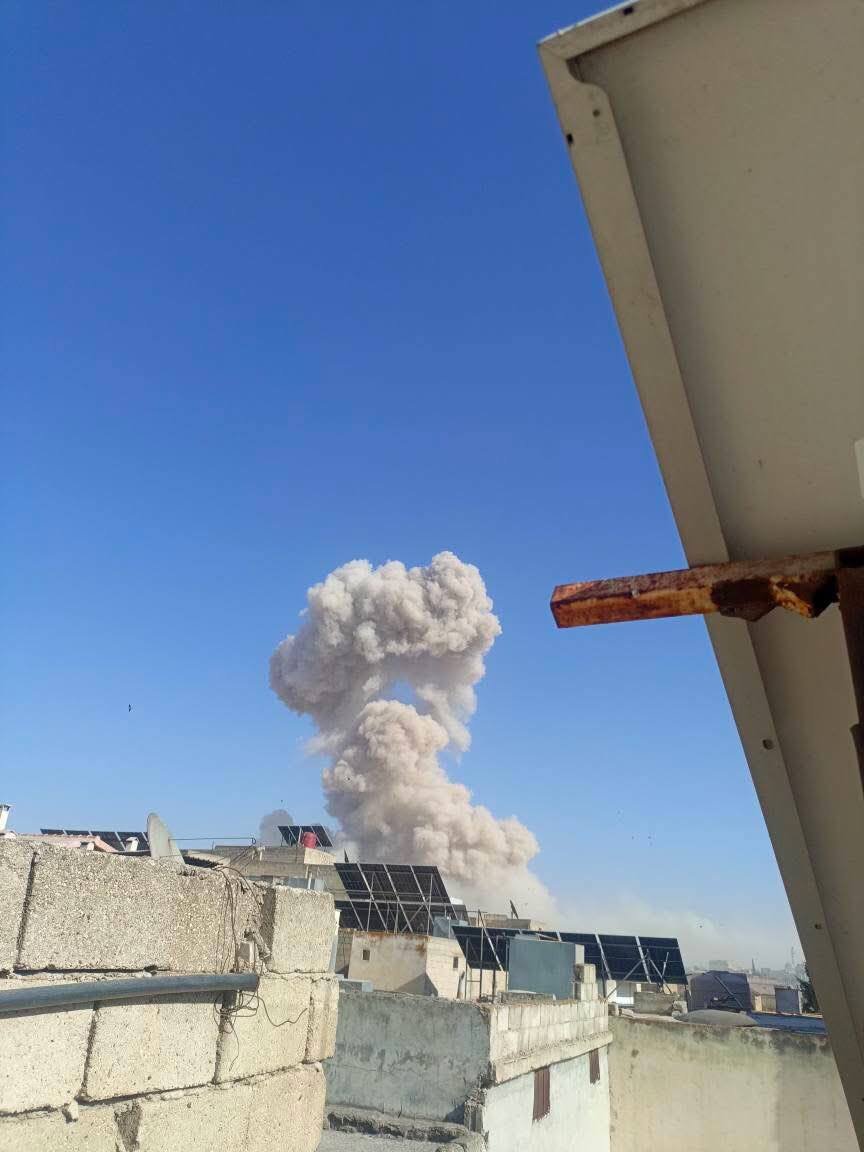 انفجار عنيف يهز مدينة حلب السورية