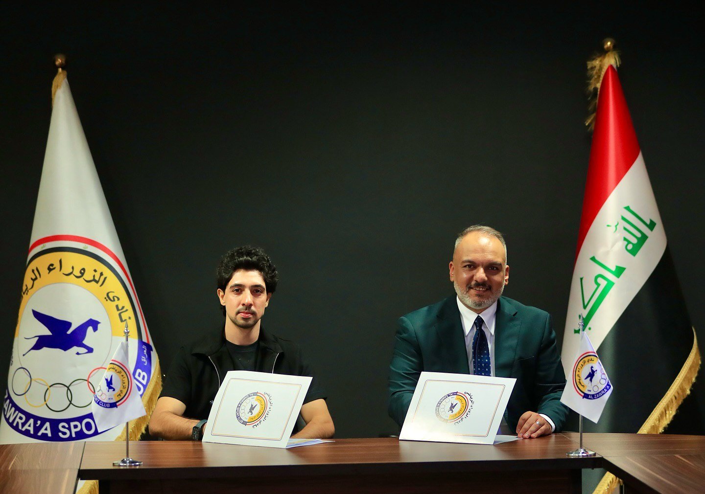 نادي الزوراء يتعاقد رسميًا مع اللاعب محمد قاسم قادمًا من النجف