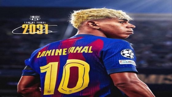 رسمياً.. برشلونة يعلن عن تجديد عقد لامين يامال حتى عام 2031 ومنحه الرقم “10”