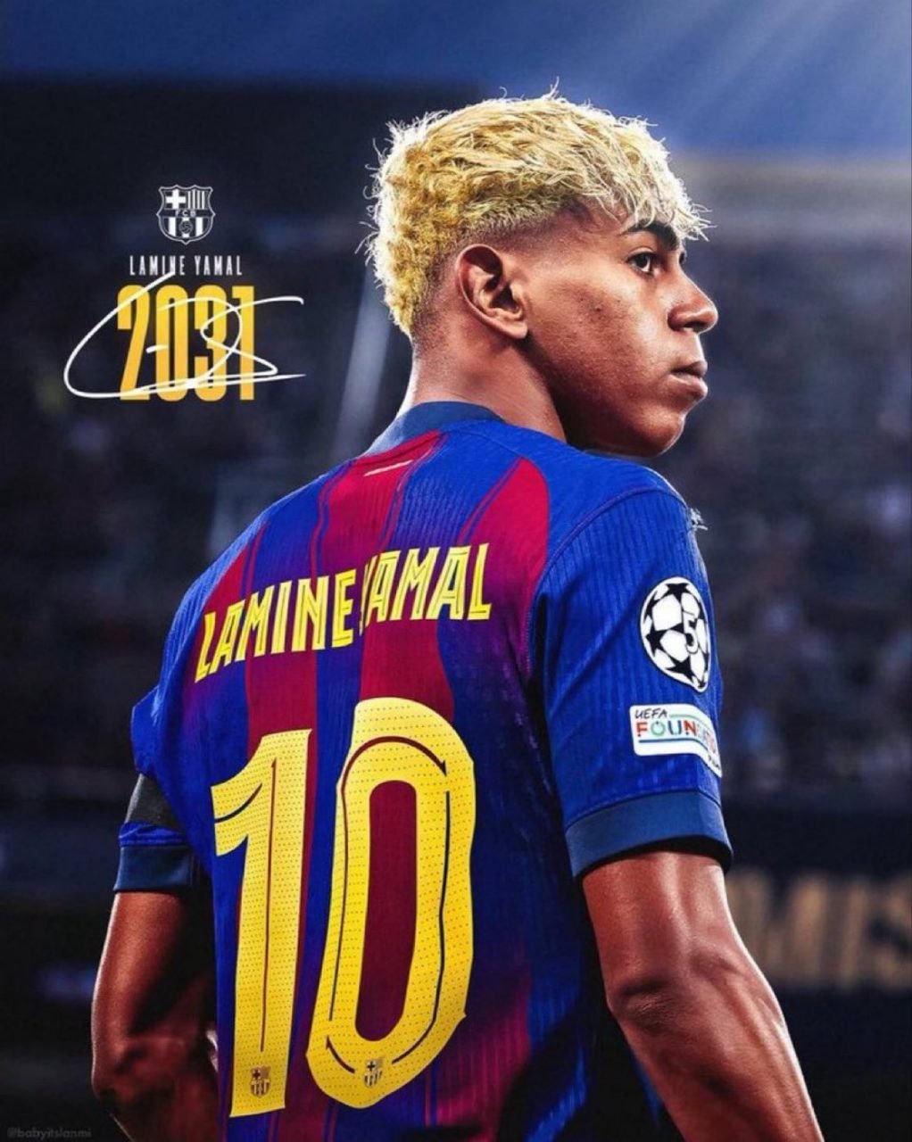 رسمياً.. برشلونة يعلن عن تجديد عقد لامين يامال حتى عام 2031 ومنحه الرقم “10”