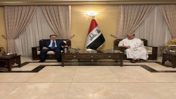 السوداني يزور المالكي للاطمئنان على صحته