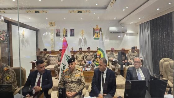 قائد عمليات بغداد يترأس مؤتمرًا عبر الدائرة التلفزيونية لمناقشة الاستعدادات الأمنية لانتخابات مجلس النواب 2025