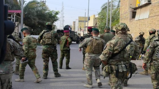 انتشار واسع للجيش والرد السريع في ميسان وعمليات دهم وتفتيش للبحث عن السلاح والمطلوبين ضمن حملة فرض القانون التي أطلقت بالمحافظة