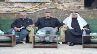 رئيس لجنة الأوقاف والعشائر النيابية يستقبل وزير الداخلية والقيادات الأمنية