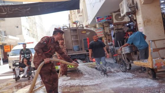 قيادة قوات الحدود تنفذ حملة خدمية كبرى في النجف الأشرف بعد انتهاء الزيارة الأربعينية