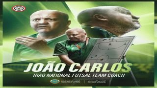 البرازيلي جوآو كارلوس باربوسا مدرباً للمنتخب الوطني لكرة الصالات