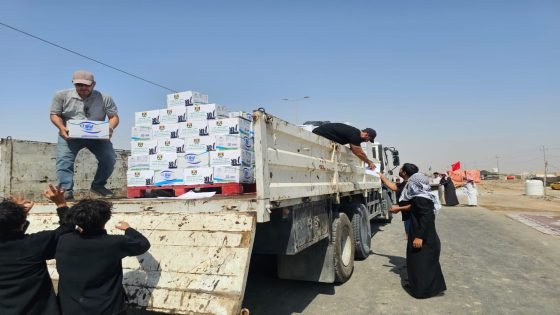المنتجات النفطية تواصل دعم الزائرين والمواكب بالوقود والماء والثلج عبر المنافذ الحدودية