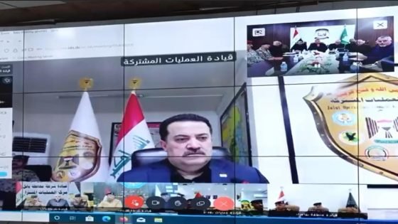 بحضور رئيس مجلس الوزراء القائد العام للقوات المسلحة السيد محمد شياع السوداني… وعبر الدائرة التلفزيونية..وزير الداخلية رئيس اللجنة الأمنية العليا للزيارات المليونية السيد عبد الأمير الشمري يستعرض سير الخطة التنظيمية التنسيقية لزيارة أربعينية الإمام الحسين عليه السلام.