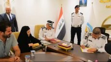 المرور العامة تباشر بطباعة لوحات المركبات الحمل