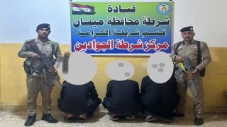 شرطة ميسان توقف مطلقي العيارات النارية خلال تشييع