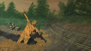 صرخة في الوحل: قراءة رمزية في لوحة مؤيد محسن