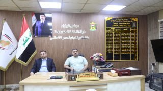 جولة ميدانية لرئيس هيأة المنافذ الحدودية ورئيس لجنة الأمر الديواني في ميناء أم قصر الشمالي