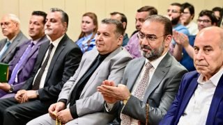 رئيس هيأة الإعلام والاتصالات يزور الاتحاد العام للأدباء والكتّاب ويؤكد على تكامل الهوية الإعلامية والثقافية