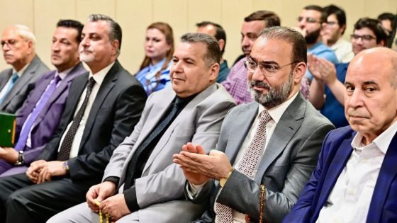رئيس هيأة الإعلام والاتصالات يزور الاتحاد العام للأدباء والكتّاب ويؤكد على تكامل الهوية الإعلامية والثقافية